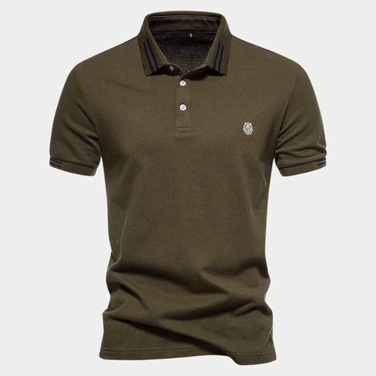 Joel - Light Blue Classic Polo