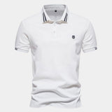 Joel - Light Blue Classic Polo