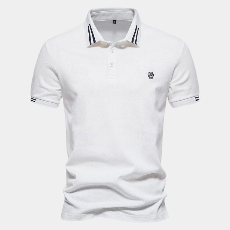 Joel - Light Blue Classic Polo