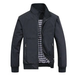 Elliott men's harrington jacket in Black, view 3
