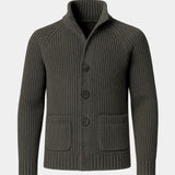Marcus - Button-Up Knit Cardigan