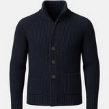 Marcus - Button-Up Knit Cardigan
