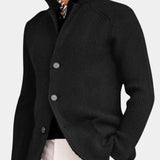 Marcus - Button-Up Knit Cardigan