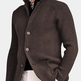 Marcus - Button-Up Knit Cardigan