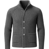 Marcus - Button-Up Knit Cardigan