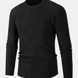 Duncan - Slim Fit Raglan Crew Neck Sweater