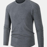 Duncan - Slim Fit Raglan Crew Neck Sweater
