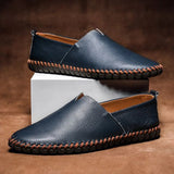 Jerome - Hand-Stitched Leather Loafers