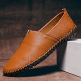 Jerome - Hand-Stitched Leather Loafers