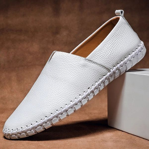 Jerome - Hand-Stitched Leather Loafers