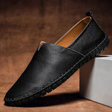 Jerome - Hand-Stitched Leather Loafers