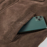 Brooks - Teddy Lined Faux Suede Jacket