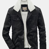 Brooks - Teddy Lined Faux Suede Jacket