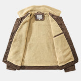 Brooks - Teddy Lined Faux Suede Jacket