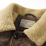Brooks - Teddy Lined Faux Suede Jacket