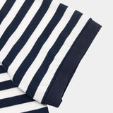 Greg - Dark Blue Striped Polo