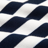 Greg - Dark Blue Striped Polo