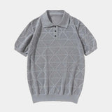 Daniel - Geometric Textured Polo