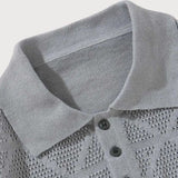 Daniel - Geometric Textured Polo