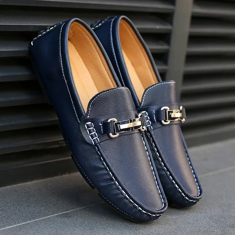 Nicolas - Classic Leather Loafers