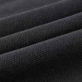 Grant - Black Zip Collar Polo