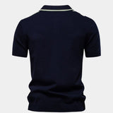 Graham - Retro Vertical Stripe Polo