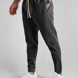Michel - Joggers with Zip Hem