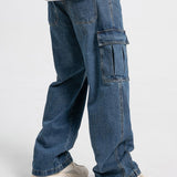 Colton - Relaxed Fit Cargo Jeans