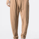 Emile - Linen Harem Pants with Belt