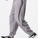 Emile - Linen Harem Pants with Belt