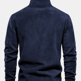 Hamish - Polar Fleece Mock Neck Quarter-Zip Pullover