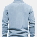 Hamish - Polar Fleece Mock Neck Quarter-Zip Pullover