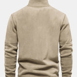Hamish - Polar Fleece Mock Neck Quarter-Zip Pullover