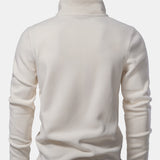 Hamish - Polar Fleece Mock Neck Quarter-Zip Pullover