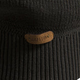 Kai - Colour Block Stand Collar Zip Sweater