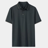 Eric - Navy Polo with Classic Collar