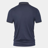Eric - Navy Polo with Classic Collar