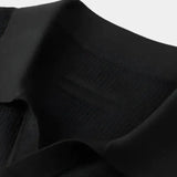 Alain - Open Collar Short Sleeve Polo
