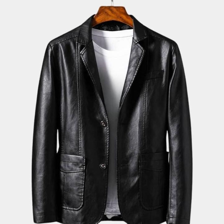 Oscar - Brown Leather Jacket