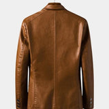 Oscar - Brown Leather Jacket