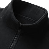 Keith - Fleece Mock Neck Quarter-Zip Pullover