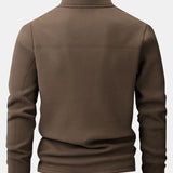 Keith - Fleece Mock Neck Quarter-Zip Pullover