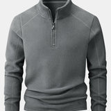 Keith - Fleece Mock Neck Quarter-Zip Pullover