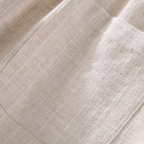 Hugo - Striped Linen Cropped Pants