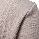 Walker - Geometric Jacquard Turtleneck Sweater
