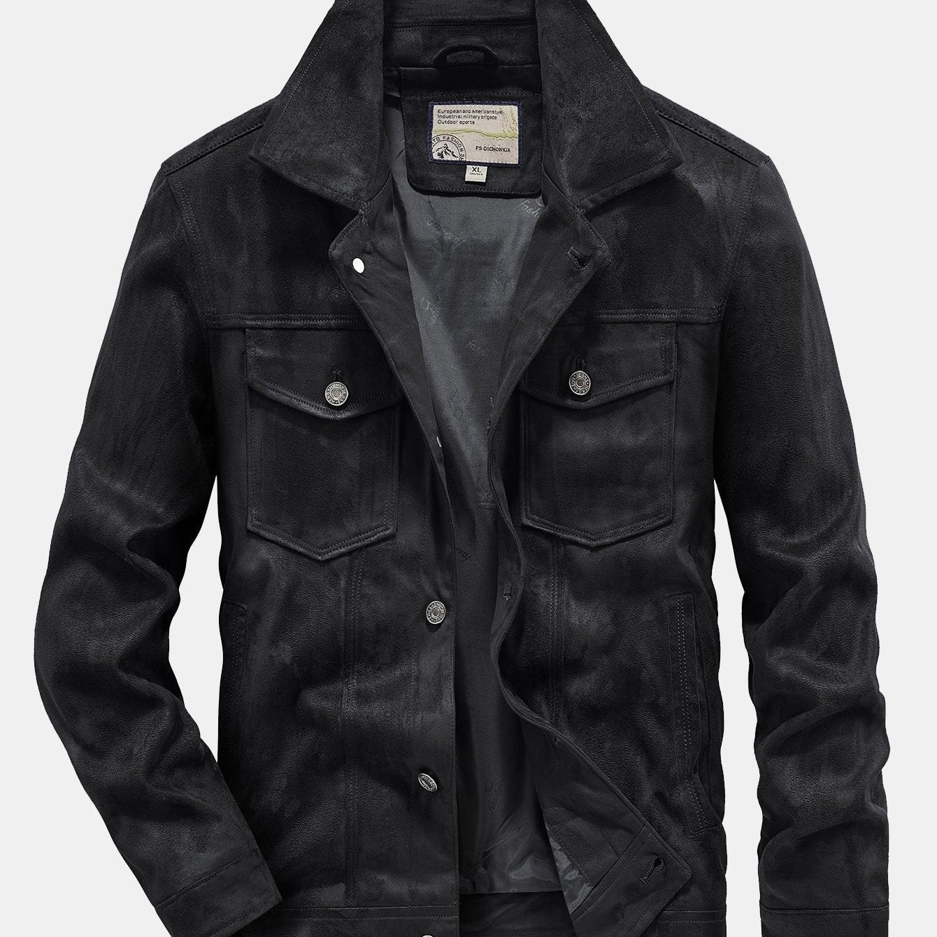 Quentin - Faux Suede Jacket