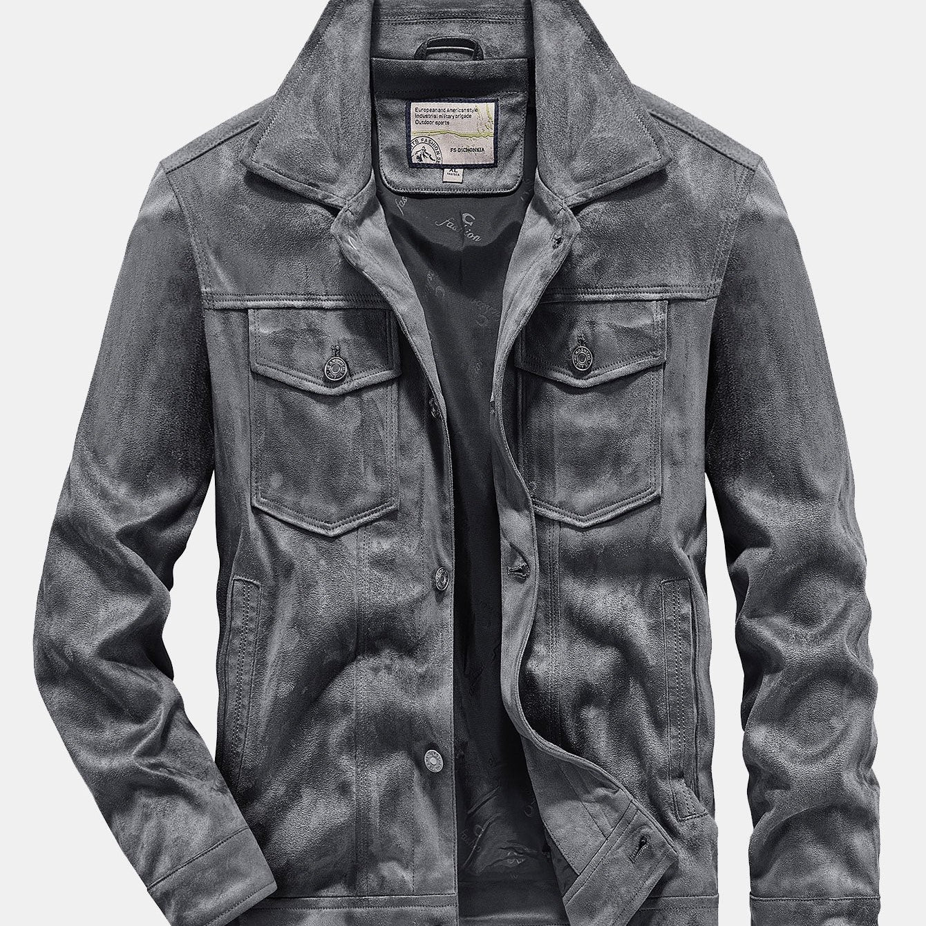 Quentin - Faux Suede Jacket