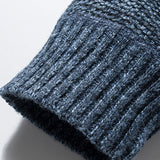 Ross - Quilted Patchwork Zip Sweater