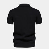 Devin - Colour Block Zip Polo