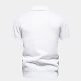 Devin - Colour Block Zip Polo